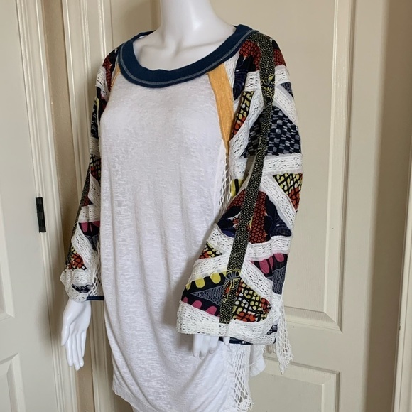 Free People Serengeti Mixed Media T-Shirt - Picture 5 of 12